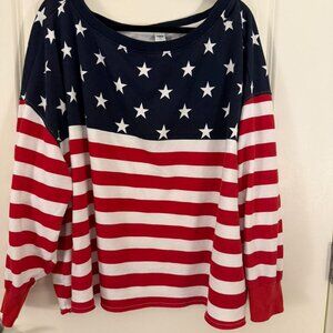 ❌sold ❌Old Navy Flag Long Sleeve
